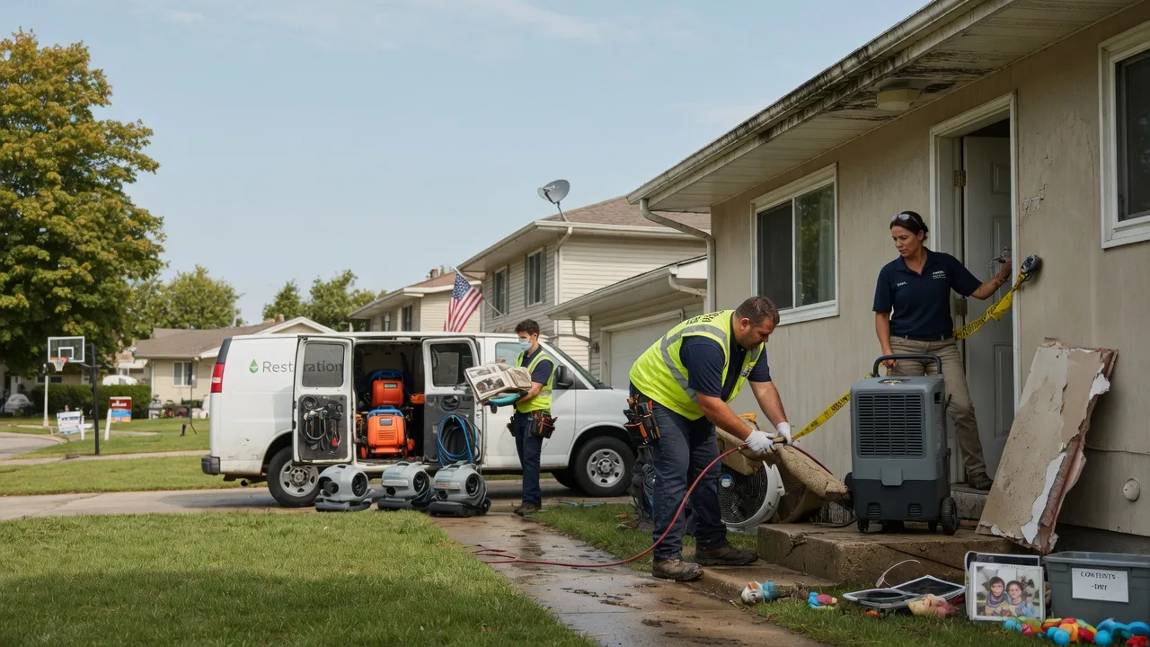 Water Damage Restoration in Folsom, CA near me